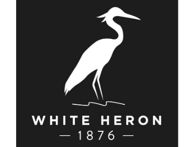 White Heron brand logo