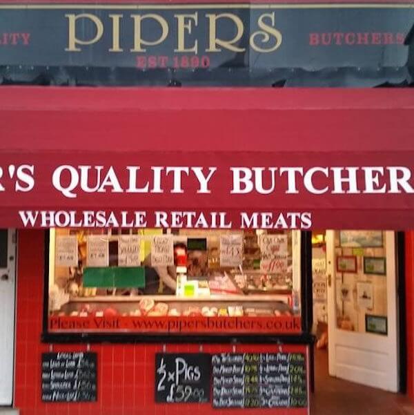 Pipers Quality Butchers lifestyle logo