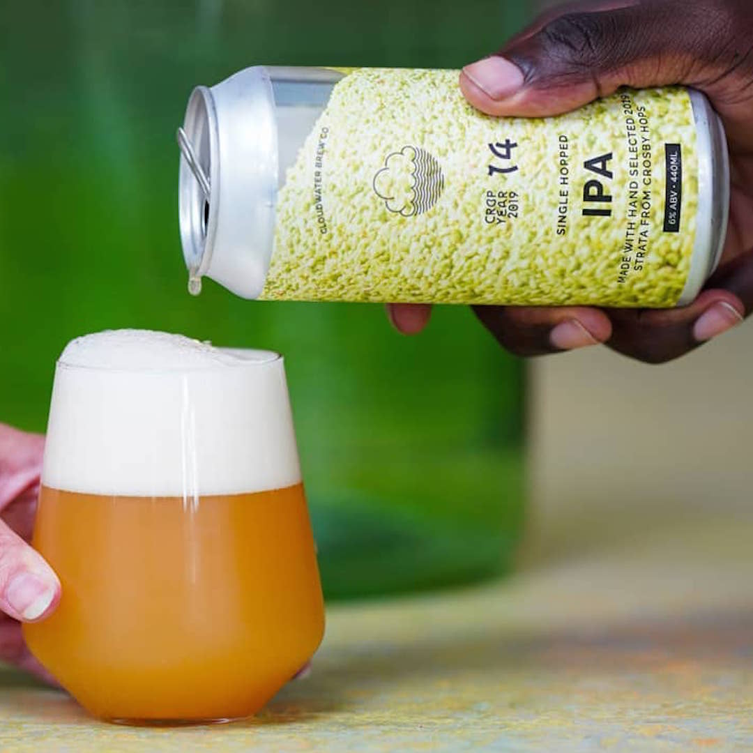 A glimpse of diverse products by Cloudwater Brew Co., supporting the UK economy on YouK.
