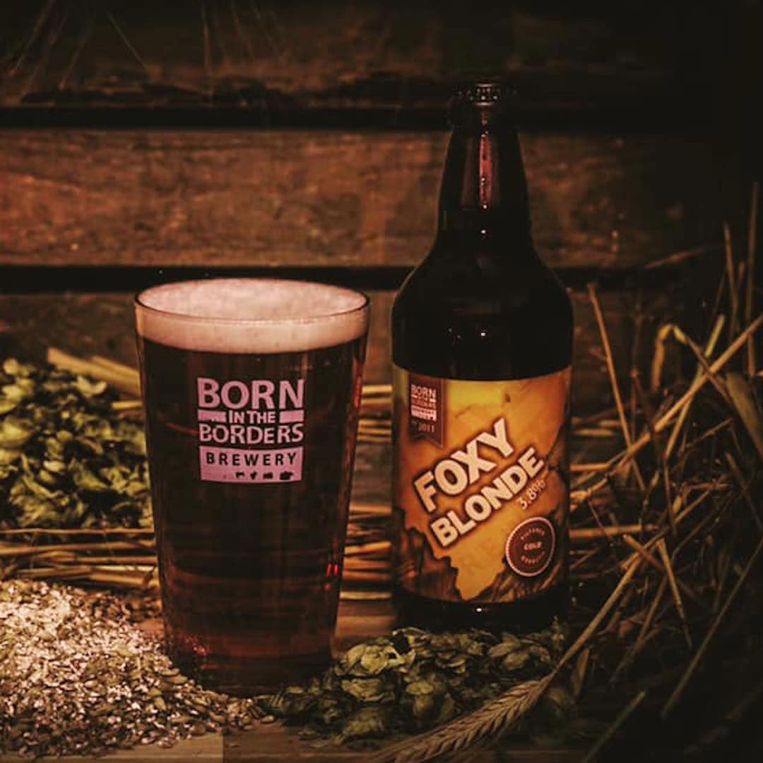 Born In The Borders Brewery lifestyle logo
