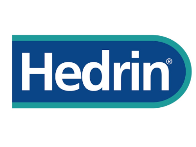 Hedrin brand logo