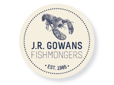 J.R. Gowans Fishmongers brand logo