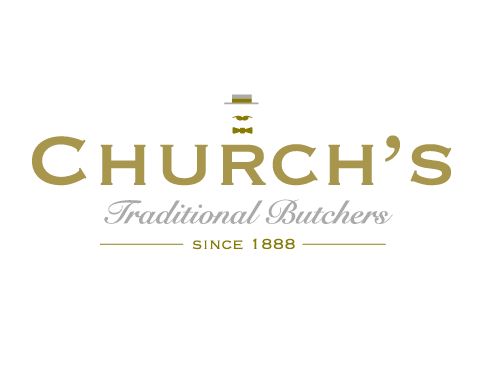 Church's Butchers brand logo