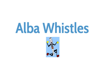 Alba Whistles brand logo