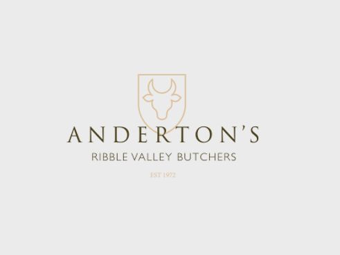 Anderton's Ribble Valley Butchers brand logo