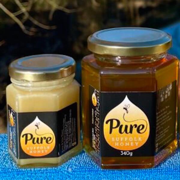 Pure Suffolk Honey lifestyle logo