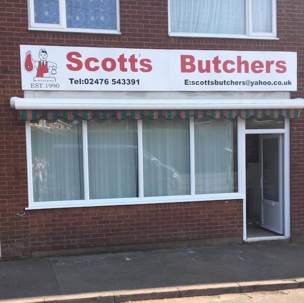Scott's Butchers lifestyle logo