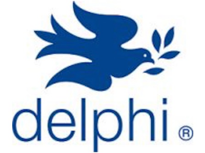 Delphi brand logo
