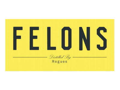 Felons Gin brand logo