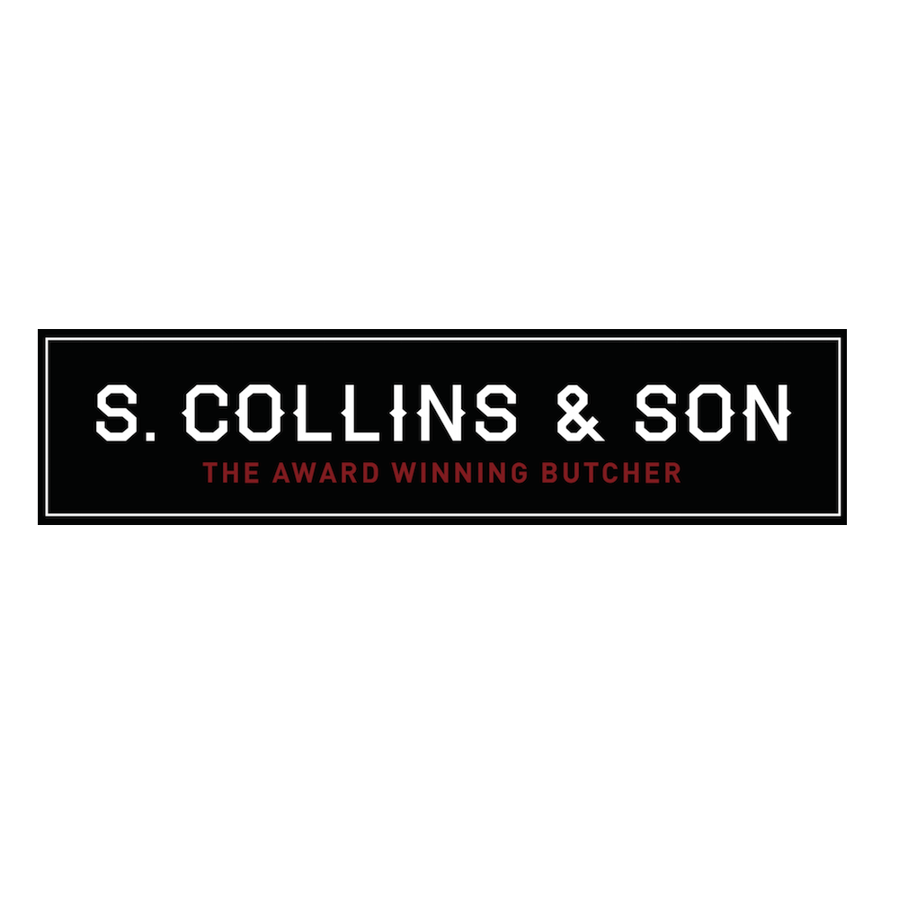 S Collins & Son Butcher brand logo