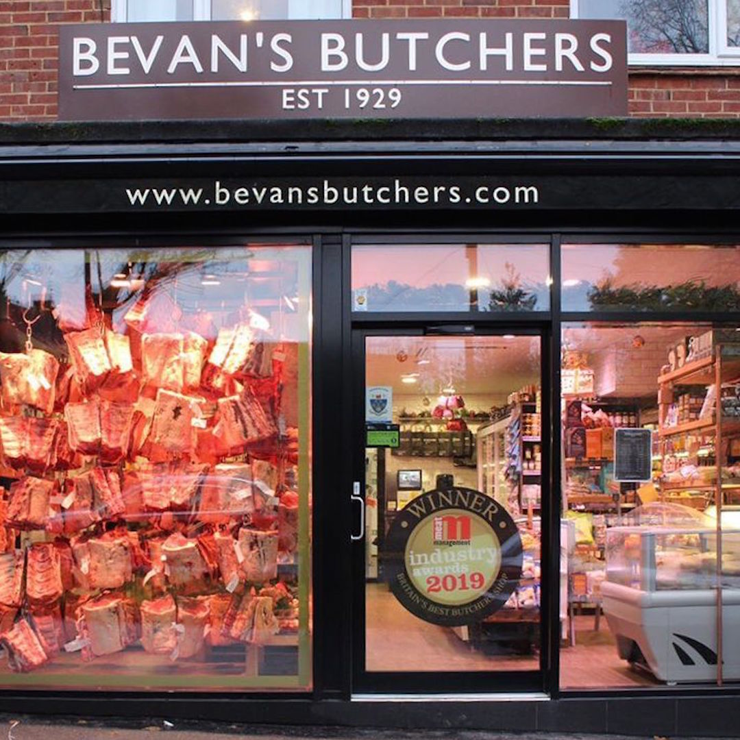 Bevan's Butchers lifestyle logo