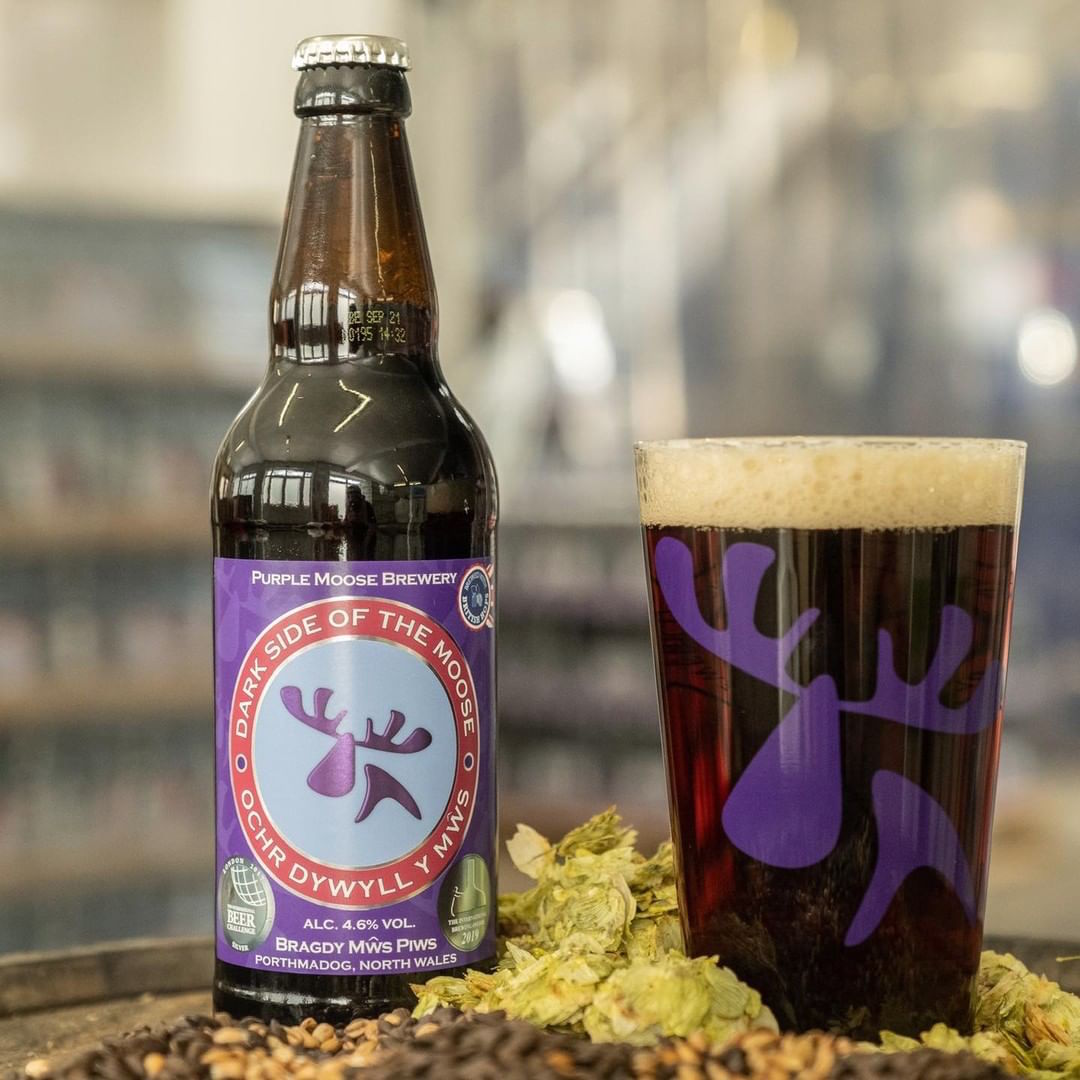 Purple Moose Brewery lifestyle logo