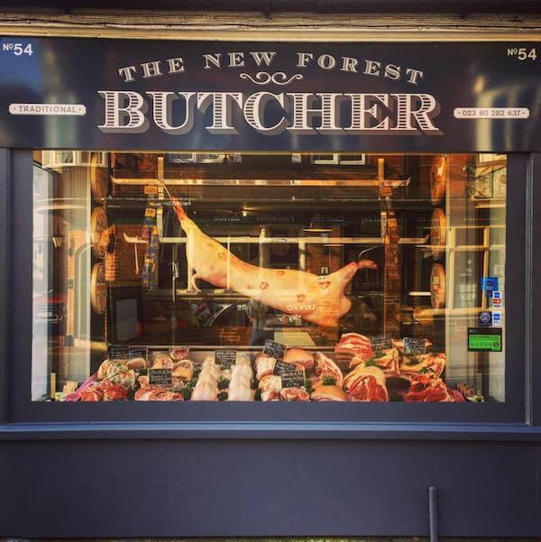 New Forest Butcher lifestyle logo