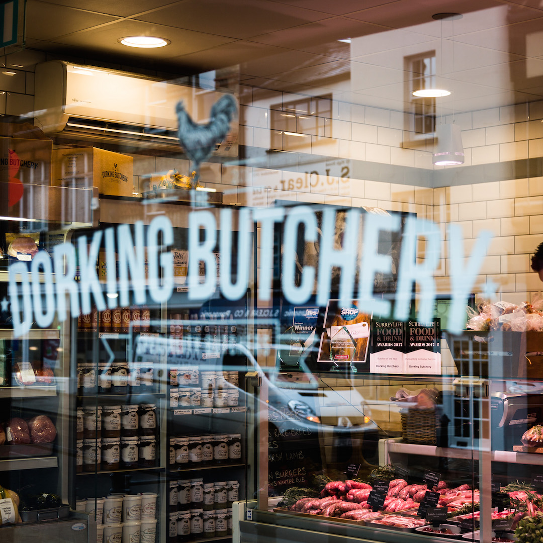 The Dorking Butchery lifestyle logo
