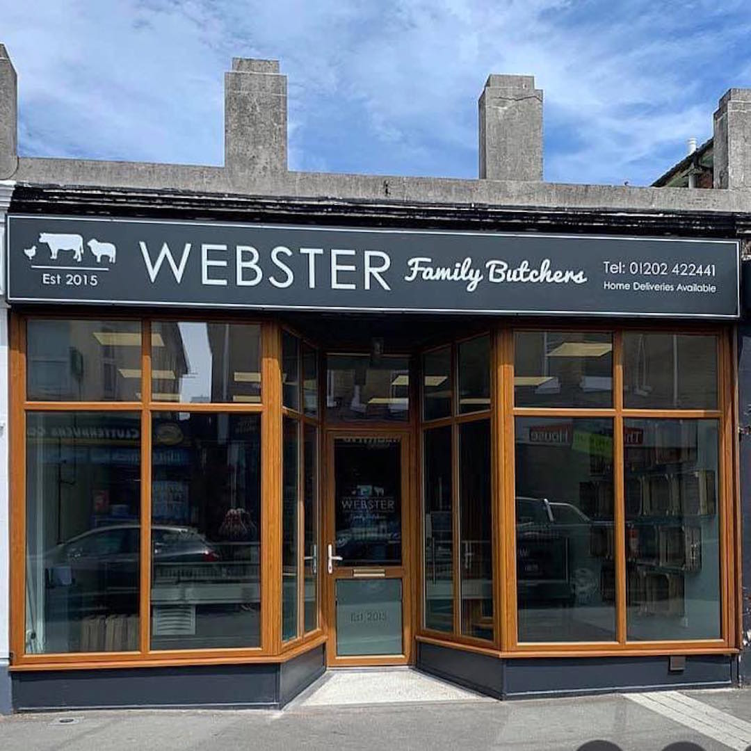 Webster Family Butchers lifestyle logo