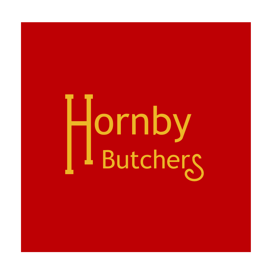 Hornby Butchers brand logo