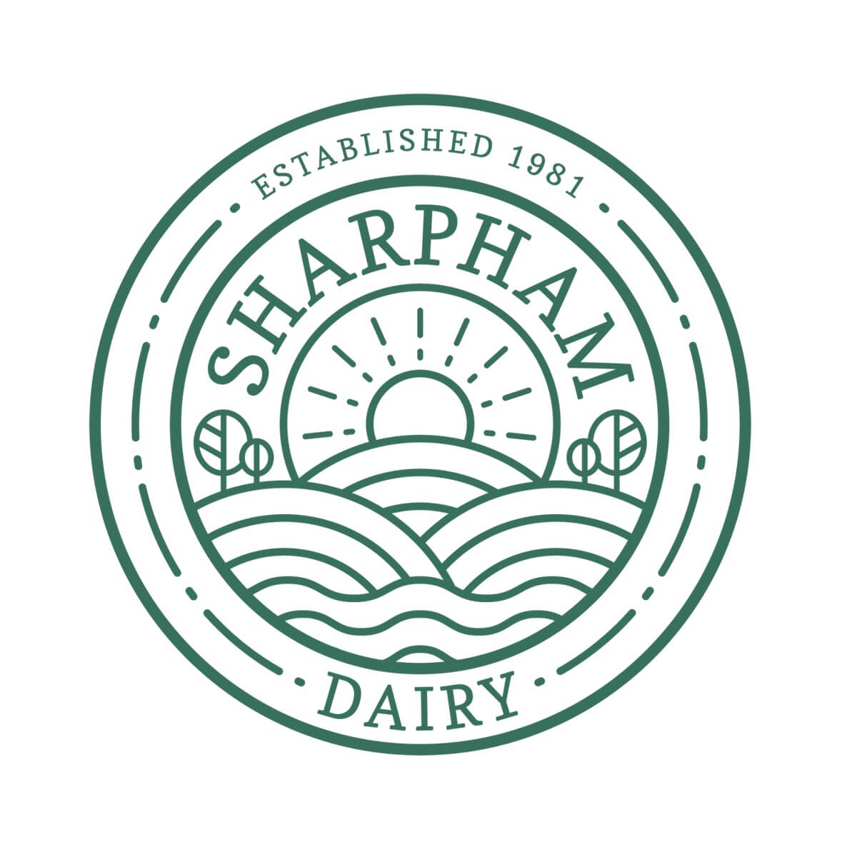 Sharpham Dairy brand logo