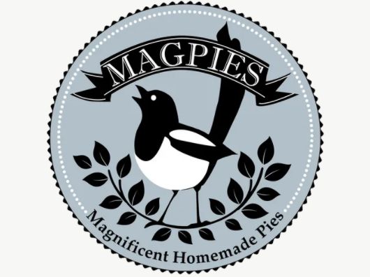 Magpies Pies brand logo