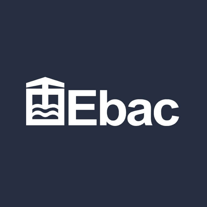 Logo representing Ebac - a proud contributor to UK-made products on YouK.