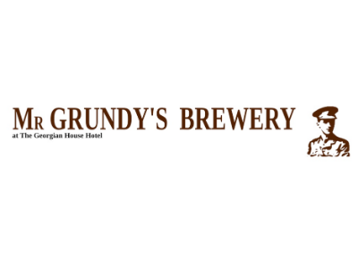 Mr Grundy's Brewery brand logo