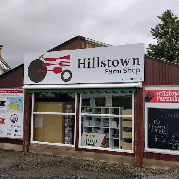 Hillstown Farm Shop lifestyle logo