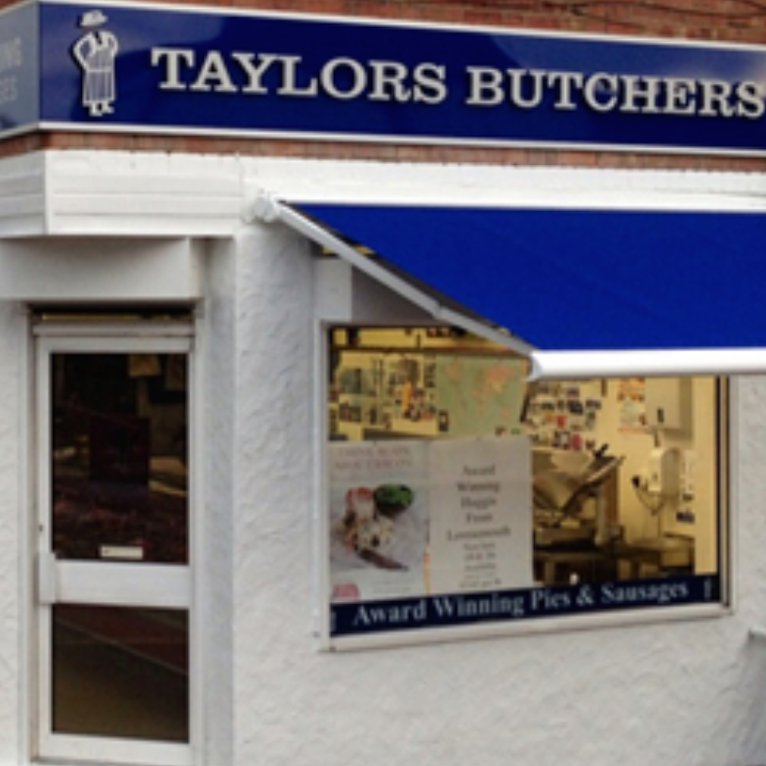 A glimpse of diverse products by Taylors Butchers, supporting the UK economy on YouK.