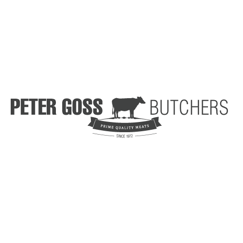 Peter Goss Butchers brand logo