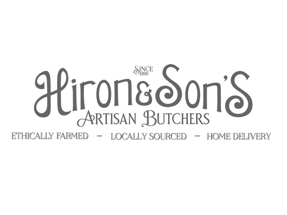 Hiron & Sons Artisan Butchers brand logo