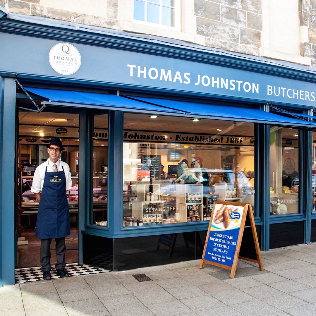 Thomas Johnston Quality Butchers lifestyle logo
