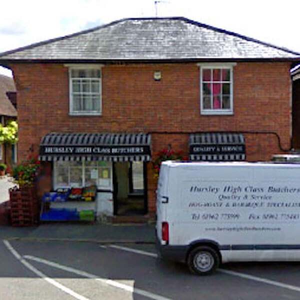 Hursley High Class Butchers lifestyle logo
