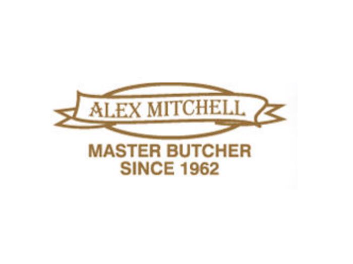 Alex Mitchell Butchers brand logo