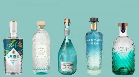 25 of the Most Beautiful UK Made Gin Bottles