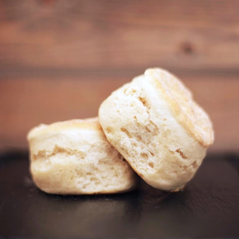 Image of Cornish Scones | Pack of 4 made in the UK by Portreath Bakery. Buying this product supports a UK business, jobs and the local community