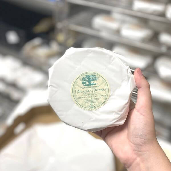 Image of Dargate Dumpy made in the UK by Cheesemakers of Canterbury. Buying this product supports a UK business, jobs and the local community