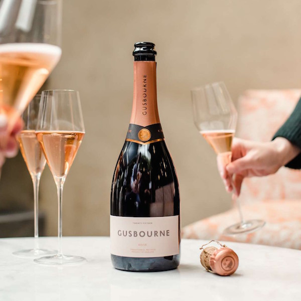 Image of Rosé 2018 by Gusbourne, designed, produced or made in the UK. Buying this product supports a UK business, jobs and the local community.