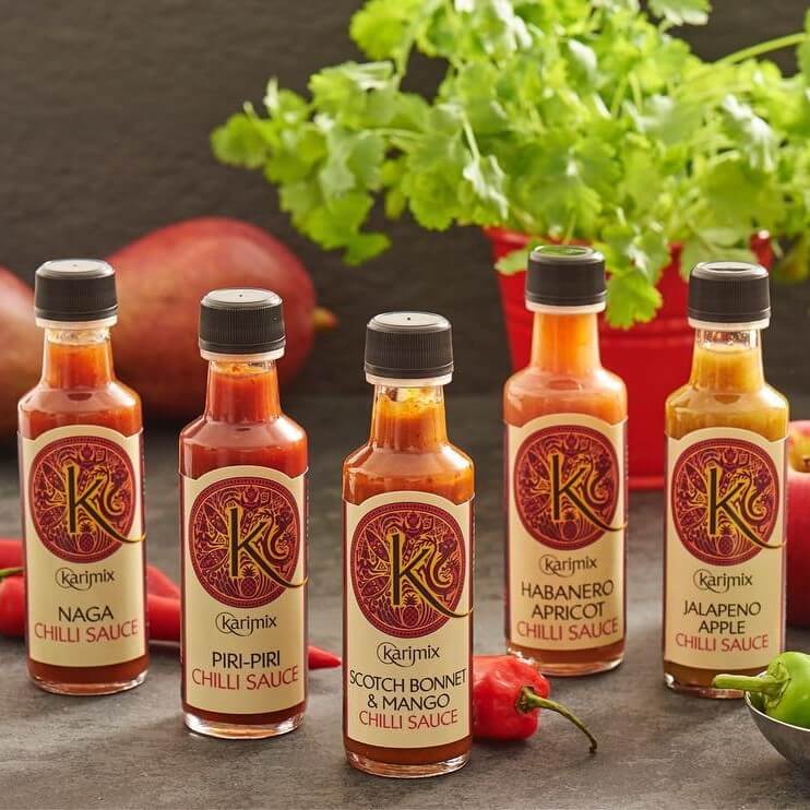 Image of Chilli Sauce made in the UK by Karimix. Buying this product supports a UK business, jobs and the local community