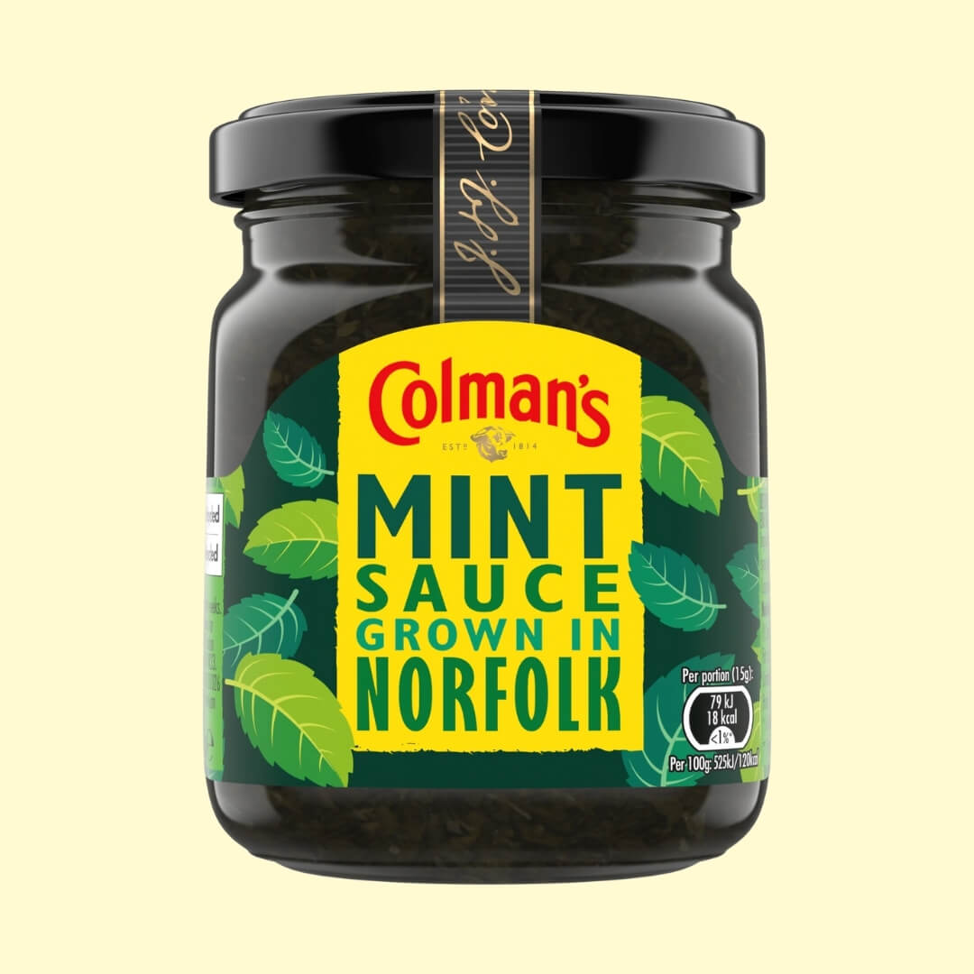 Image of Mint Sauce by Colman's, designed, produced or made in the UK. Buying this product supports a UK business, jobs and the local community.