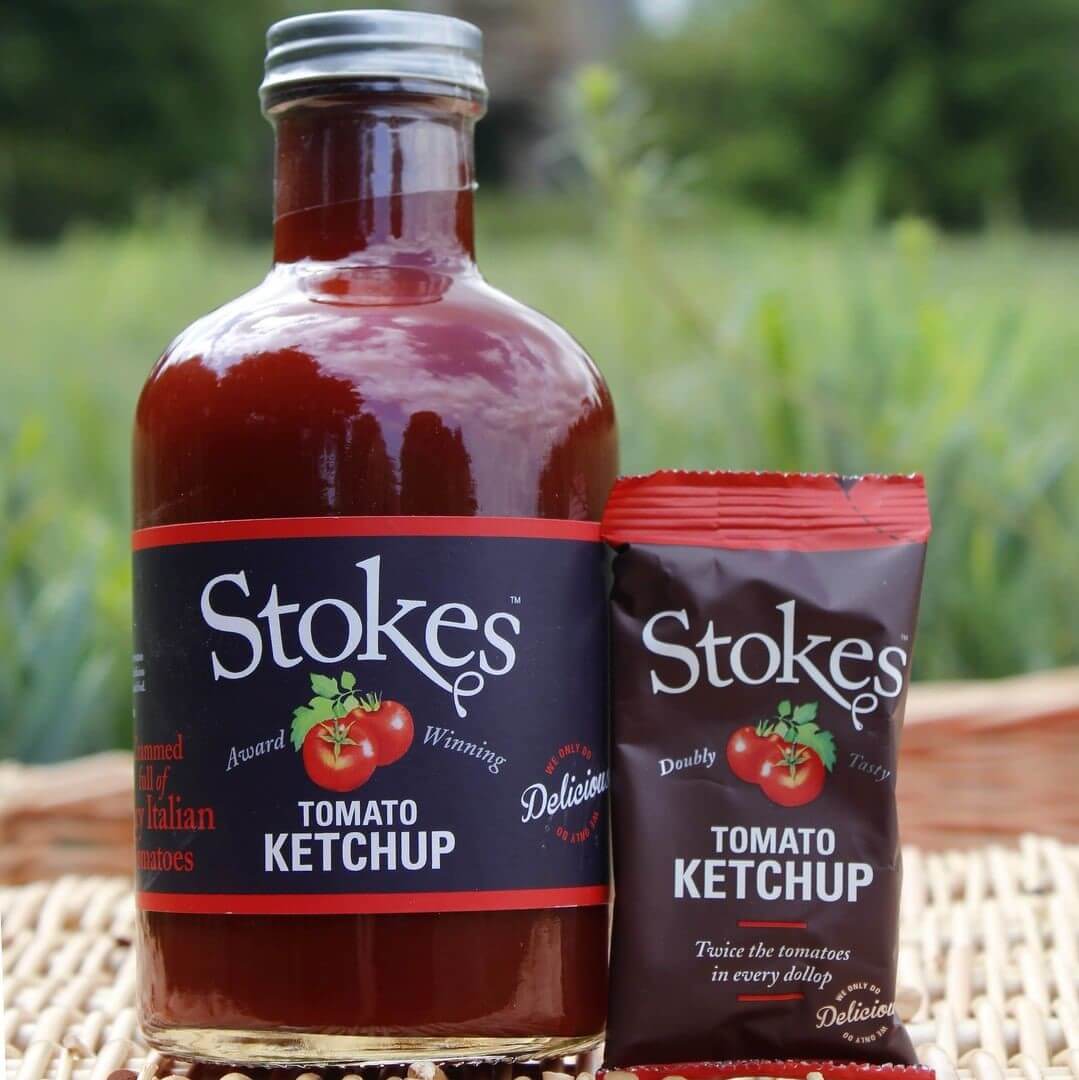Image of Tomato Ketchup made in the UK by Stokes. Buying this product supports a UK business, jobs and the local community