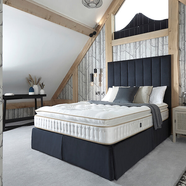 Image of Cotterdale 13250 Pocket Pillow Top Mattress made in the UK by Harrison Spinks. Buying this product supports a UK business, jobs and the local community