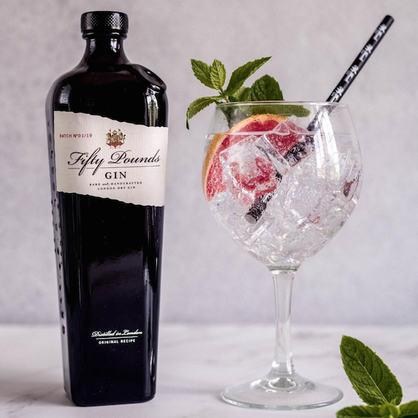 A glimpse of diverse products by Fifty Pounds Gin, supporting the UK economy on YouK.
