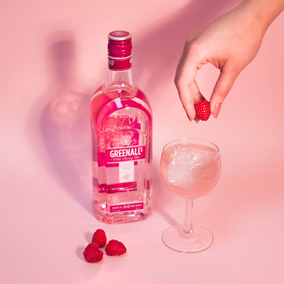 Image of Wild Berry Gin made in the UK by Greenall's. Buying this product supports a UK business, jobs and the local community