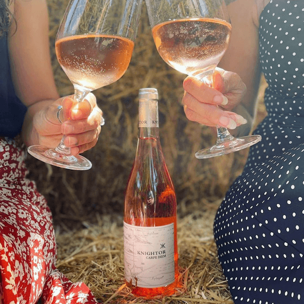 Image of Carpe Diem Rosé by Knightor, designed, produced or made in the UK. Buying this product supports a UK business, jobs and the local community.