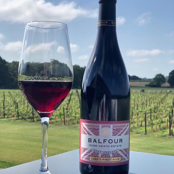 Image of Balfour Luke's Pinot Noir made in the UK by Hush Heath Estate. Buying this product supports a UK business, jobs and the local community
