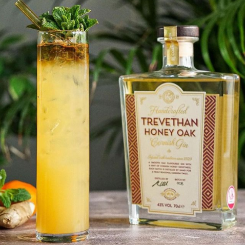 A glimpse of diverse products by Trevethan Gin Distillery, supporting the UK economy on YouK.