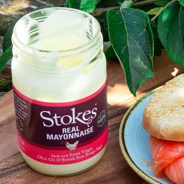 Image of Real Mayonnaise made in the UK by Stokes. Buying this product supports a UK business, jobs and the local community