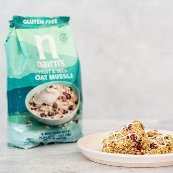 Image of Oat Muesli made in the UK by Nairns. Buying this product supports a UK business, jobs and the local community