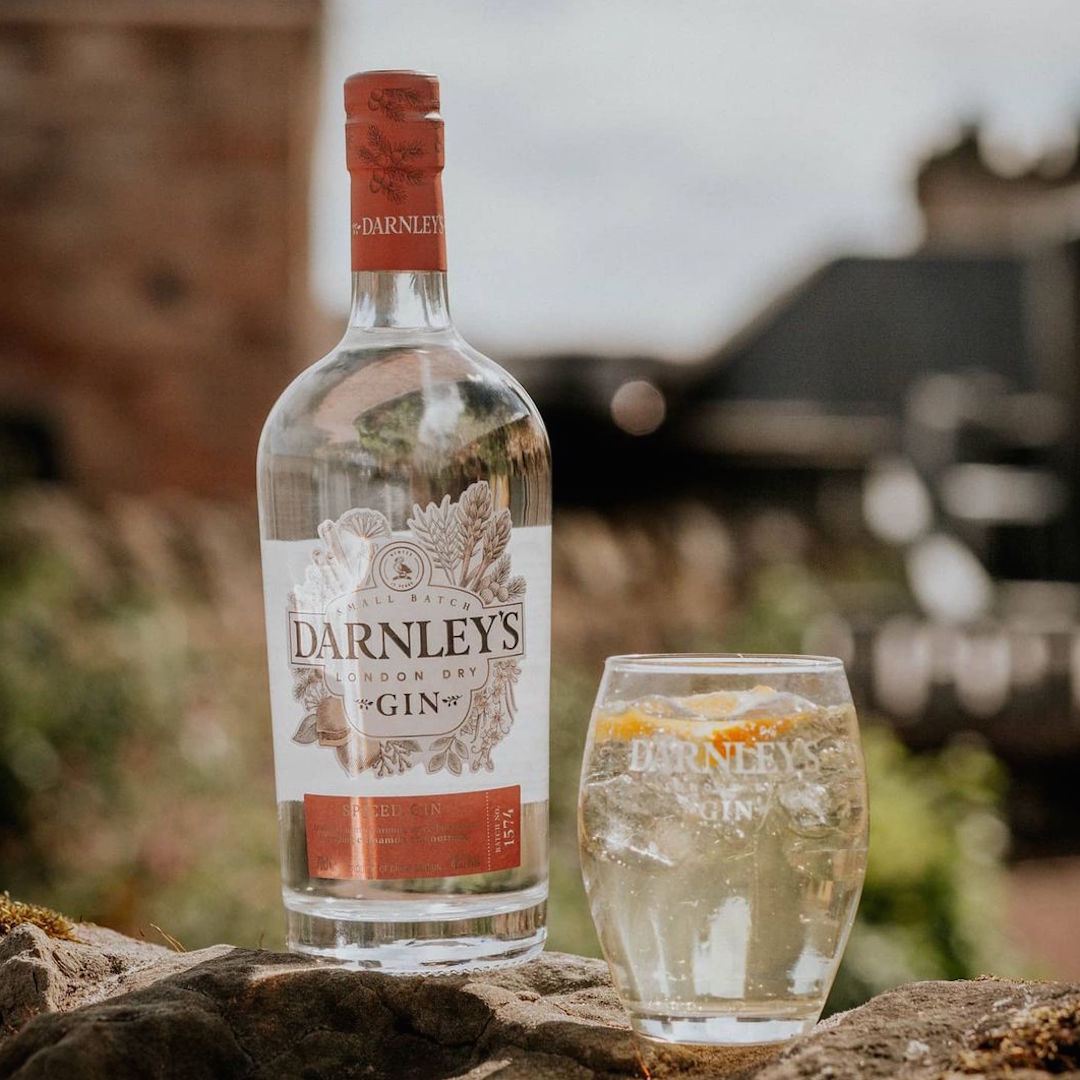 A glimpse of diverse products by Darnley's Gin, supporting the UK economy on YouK.