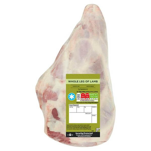Image of Lamb Leg by Sainsbury's, designed, produced or made in the UK. Buying this product supports a UK business, jobs and the local community.