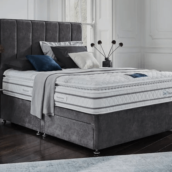 Image of Geltouch 5000 StayCool Pocket Sprung Mattress by Sleepeezee, designed, produced or made in the UK. Buying this product supports a UK business, jobs and the local community.