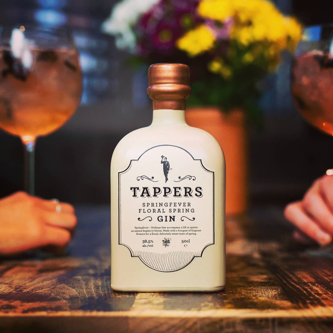 A glimpse of diverse products by Tappers Gin, supporting the UK economy on YouK.
